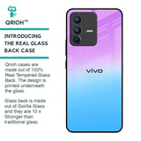 Unicorn Pattern Glass Case for Vivo V23 5G