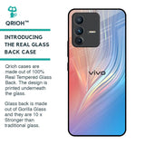 Mystic Aurora Glass Case for Vivo V23 5G