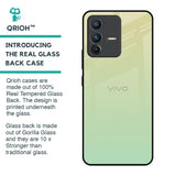 Mint Green Gradient Glass Case for Vivo V23 5G