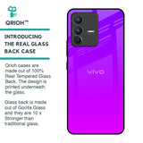 Purple Pink Glass Case for Vivo V23 5G