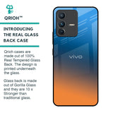 Sunset Of Ocean Glass Case for Vivo V23 5G