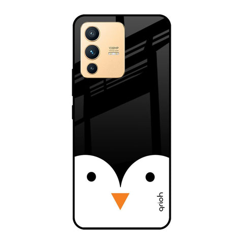 Cute Penguin Vivo V23 5G Glass Cases & Covers Online