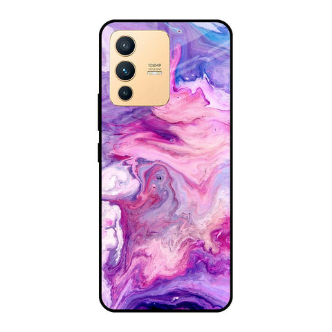 Cosmic Galaxy Vivo V23 5G Glass Cases & Covers Online