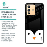 Cute Penguin Glass Case for Vivo V23 5G