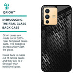 Dark Abstract Pattern Glass Case For Vivo V23 5G