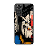 Transformer Art Redmi Note 11 Glass Back Cover Online