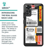 Cool Barcode Label Glass Case For Redmi Note 11