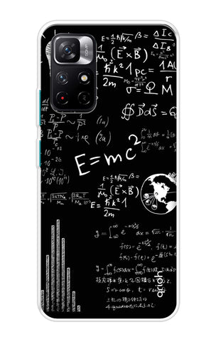 Equation Doodle Redmi Note 11T 5G Back Cover