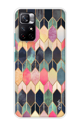 Shimmery Pattern Redmi Note 11T 5G Back Cover