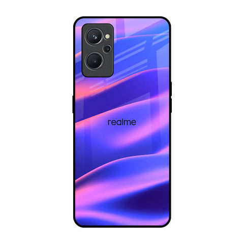 Colorful Dunes Realme 9i Glass Back Cover Online