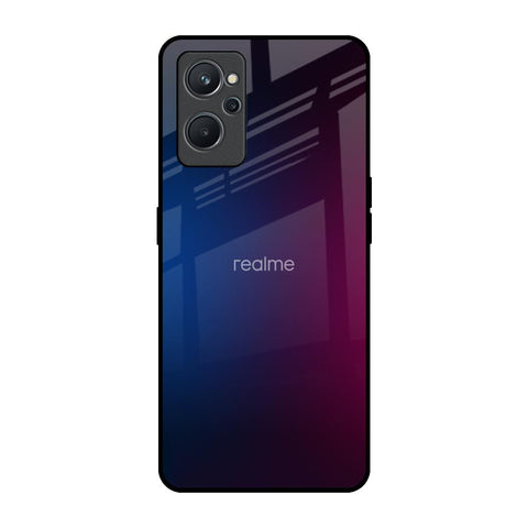 Mix Gradient Shade Realme 9i Glass Back Cover Online