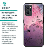 Space Doodles Glass Case for Realme 9i