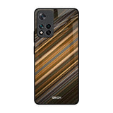 Diagonal Slash Pattern Mi 11i Glass Back Cover Online