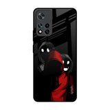 Shadow Character Mi 11i Glass Back Cover Online