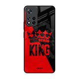 I Am A King Mi 11i Glass Back Cover Online