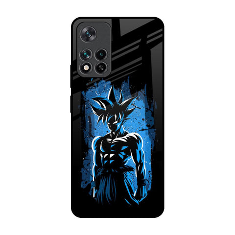 Splatter Instinct Mi 11i Glass Back Cover Online