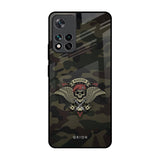 Army Warrior Mi 11i Glass Back Cover Online