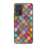 Multicolor Mandala Mi 11i Glass Back Cover Online