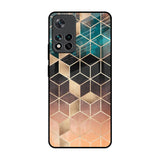 Bronze Texture Mi 11i Glass Back Cover Online