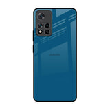 Cobalt Blue Mi 11i Glass Back Cover Online