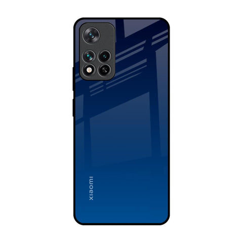Very Blue Mi 11i Glass Back Cover Online