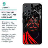 Lord Hanuman Glass Case For Mi 11i