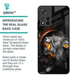 Aggressive Lion Glass Case for Mi 11i