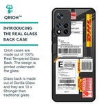 Cool Barcode Label Glass Case For Mi 11i