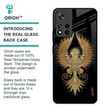 Mythical Phoenix Art Glass Case for Mi 11i