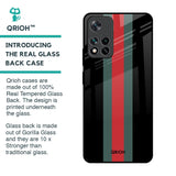 Vertical Stripes Glass Case for Mi 11i