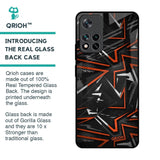 Vector Art Glass Case for Mi 11i