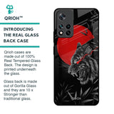 Red Moon Tiger Glass Case for Mi 11i