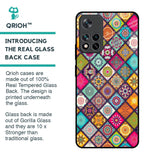 Multicolor Mandala Glass Case for Mi 11i