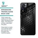 Dark Abstract Pattern Glass Case For Mi 11i