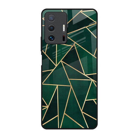 Abstract Green Mi 11T Pro 5G Glass Back Cover Online