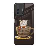 Tea With Kitty Mi 11T Pro 5G Glass Back Cover Online