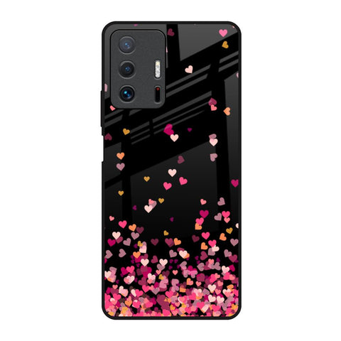 Heart Rain Fall Mi 11T Pro 5G Glass Back Cover Online