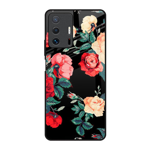 Floral Bunch Mi 11T Pro 5G Glass Back Cover Online