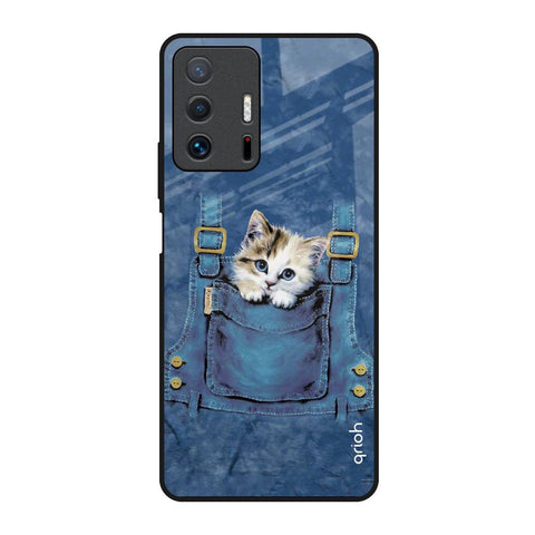 Kitty In Pocket Mi 11T Pro 5G Glass Back Cover Online