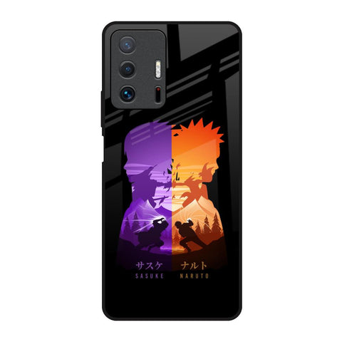 Minimalist Anime Mi 11T Pro 5G Glass Back Cover Online