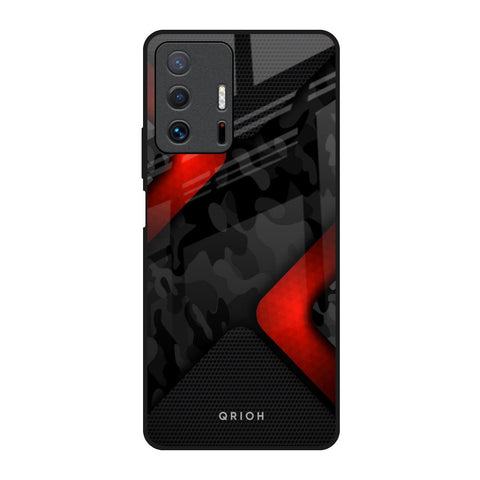 Modern Camo Abstract Mi 11T Pro 5G Glass Back Cover Online