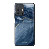 Deep Ocean Marble Mi 11T Pro 5G Glass Back Cover Online