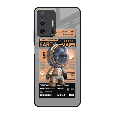 Space Ticket Mi 11T Pro 5G Glass Back Cover Online