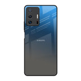 Blue Grey Ombre Mi 11T Pro 5G Glass Back Cover Online