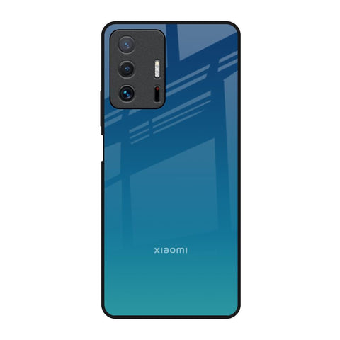 Celestial Blue Mi 11T Pro 5G Glass Back Cover Online