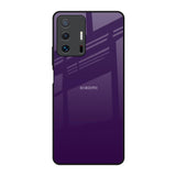 Dark Purple Mi 11T Pro 5G Glass Back Cover Online