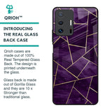 Geometric Purple Glass Case For Mi 11T Pro 5G