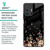 Floating Floral Print Glass Case for Mi 11T Pro 5G