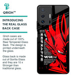 Red Vegeta Glass Case for Mi 11T Pro 5G