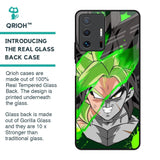 Anime Green Splash Glass Case for Mi 11T Pro 5G